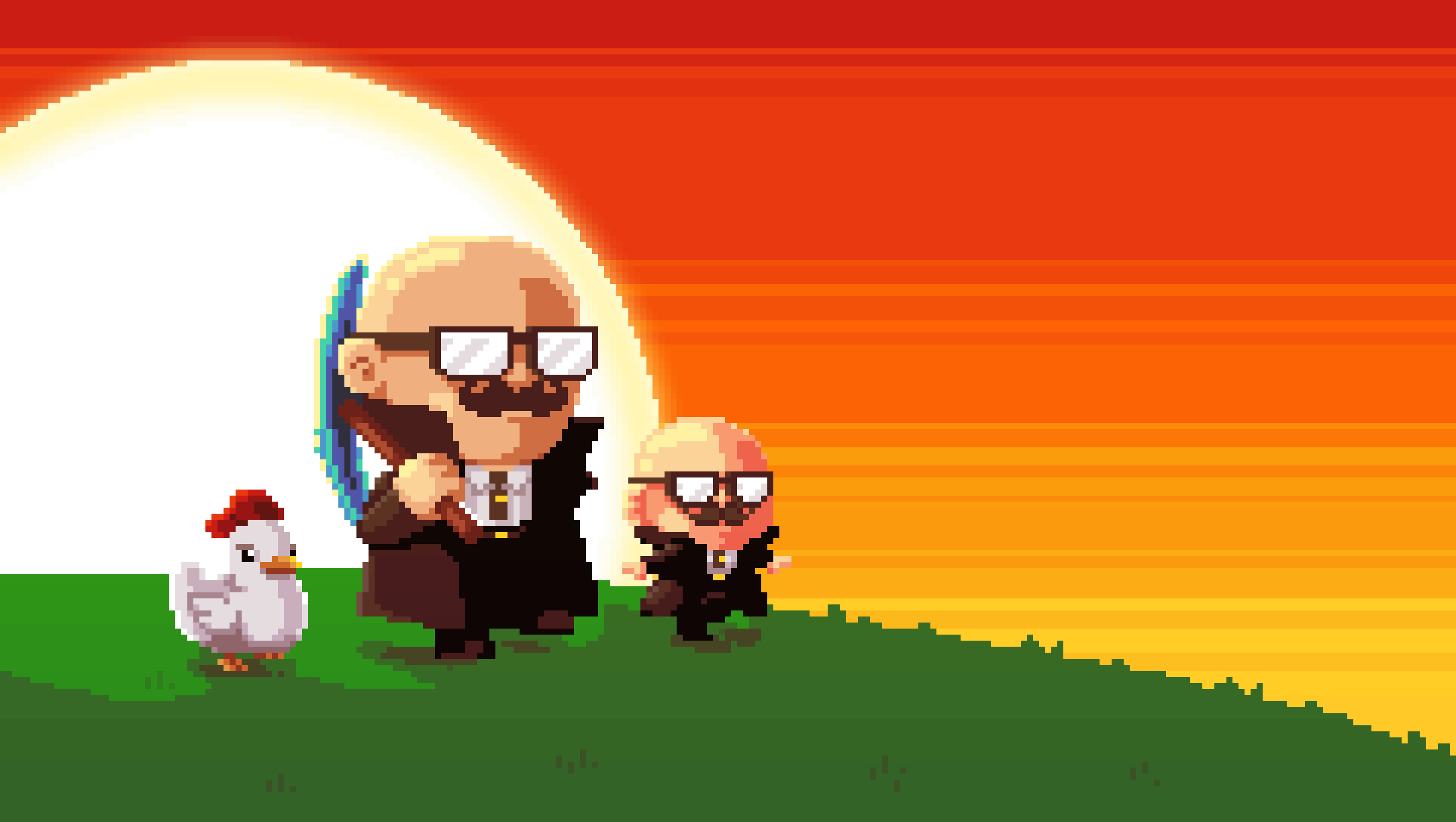 Leepunggg pixel mascot